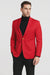 Red Big and Tall Blazer