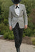 Western Suits For Grey Wedding - Western Tuxedo