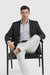 Linen Blazer - Black Linen Sportcoat