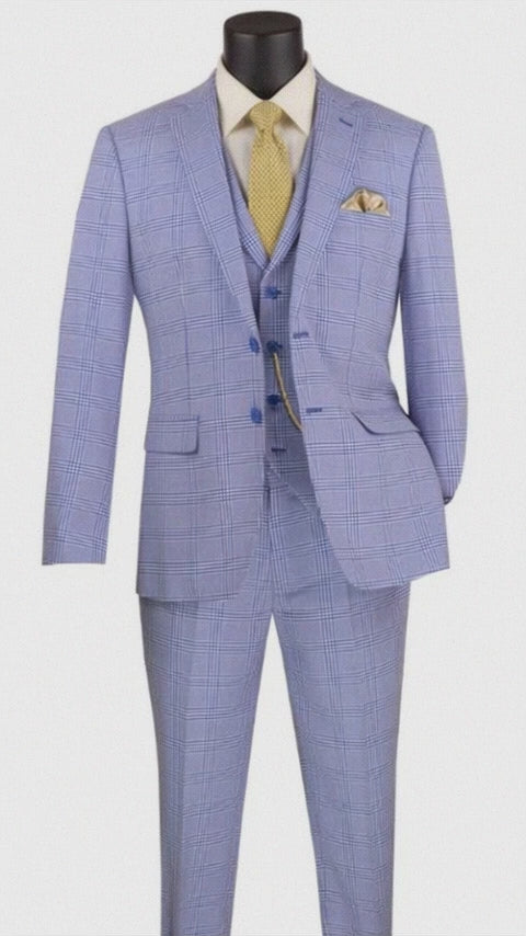 Sky Blue Suit