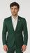 Mens Green Blazer Velvet Blazer Mens 2 Button Velvet Hunter ~ Olive Green Sportcoat Jacket