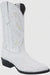 Print Ostrich Boots White