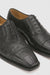 Authentic Genuine Skin Italian Cap toe Lace UP Oxfords Style in Grey Shoes