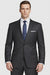 Bertolini Wool & Silk 2Pc 2 Buttons Black or Charcoal