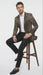 Men’s Leopard Print Blazer – Slim Fit Statement Jacket for Evening, Party, and Fashion Wear