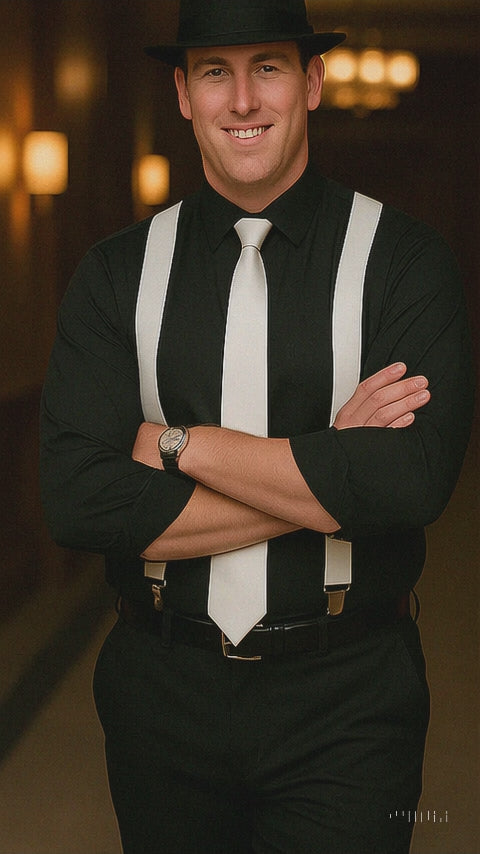 black-shirt-black-flat-front-pants