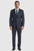Men's Dark Navy Pinstripe Italian Design Suit