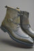 Rugged Split Toe Lace-up Boot