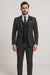 1920s Style Suit - Gangster Suit - Pinstripe Suit - Double Breasted Suits - Black and White Pinstripe