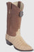 Los Altos Boots Honey Caiman Belly Cognac Cowboy Boots J-Toe
