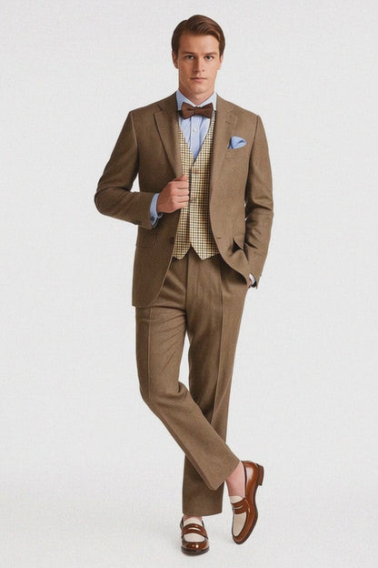 Gatsby Combinations With Vest Belt
