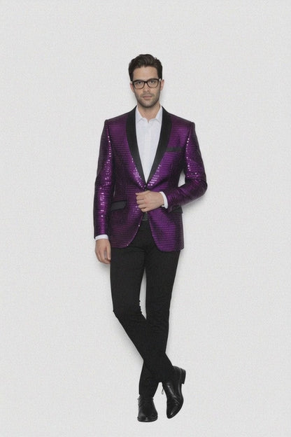 Mardi Gras Suit - Purple