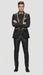 Black and Gold Suit - Paisley Suit