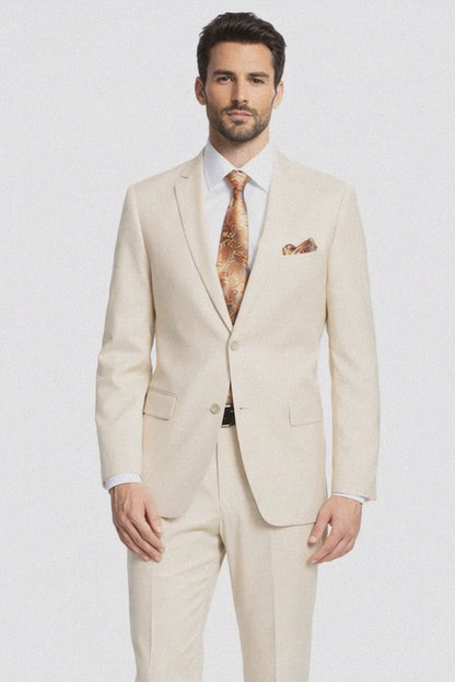 Giorgio Fiorelli Off White or Snow White Suits Modern Fit