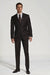Classic 2PC 2 Button Pinstripe Color Brown Men's Suit