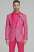 Mens Suit Pink