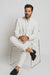 Men's Modern Fit Suits  One Button Peak Lapel White Suit