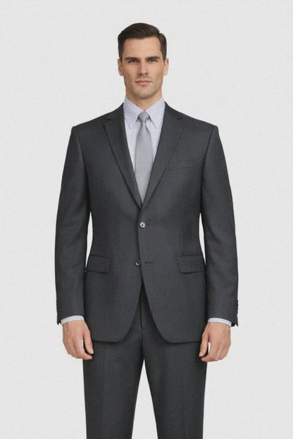 Tiglio Black or Gray 2-Button Slim or Modern Fit Suit