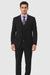 Brand: Caravelli Collezione Suit - Caravelli Suit - Caravelli italy Caravelli Men's 2 Button Black  Classic Fit Single Vent Suit
