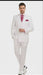 Men’s White Double-Breasted 3-Piece Suit Set – Premium Tailored Fit Formal Wedding and Evening Suit
