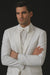 Mens Vested 2 Button Classic Tuxedo in White