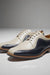 Stylish Two-Tone Brogue Oxford