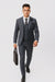 CALABRIA GREY Statement Suits Clothing Confidence Plaid Suit