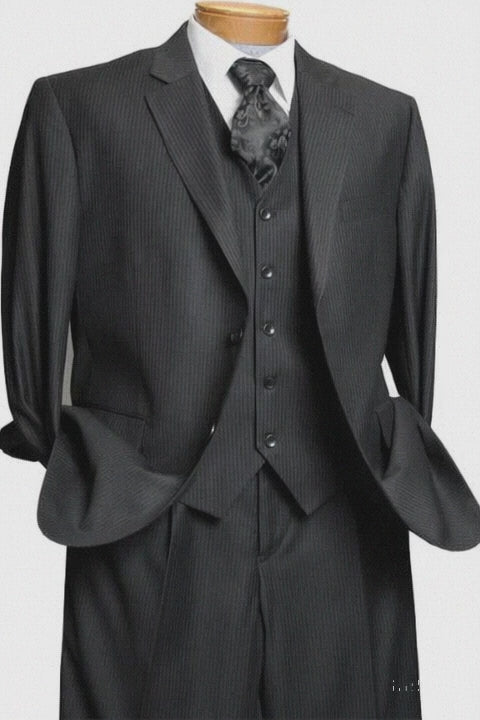 3 Piece Black Suit
