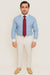 Classic Stylish Fashionable  -White Collar Two Toned Contrast white collars Multi-color Men's Dress Shirt