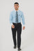 Teal Colorful Men'S Dress Shirt