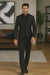 Mens Slim 3 Pieces Black Suit