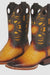 Men's Wild West Caiman Tail Ranch Toe Boots 282401