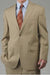 Men's Two Button Suit - Camel ~ Khaki  2 Piece Suits - Two piece Business suits Suit