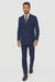Men'S Double Breasted Suits Men'S 2 Piece Cobalt ~ Indigo~Teal ~Indigo ~ Bright Blue (Slate) Suit - Double Breasted