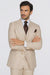 Suits With Baggy Pleated Pants - Wide Leg Pants 100% Wool - Classic Fit by Rossiman