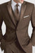 Western Suit - Trajes Para Hombres - Cowboy Formal Attire - Trajes De Novio - Chocolate