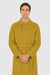 Men's Dress Coat Belted Full Length Overcoat ~ Long Men's Dress Topcoat -  Winter coat 45 Inches Button Closure Camel Coat