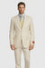 Mantoni Beige Two-button Wool Suit