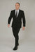 Poly Slim Fit Black Men'S Skinny Tapered Leg Lower Rise Pants Tuxedo