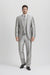 Mens Sharkskin Suits Men'S Shiny Silver Grey Sharkskin Boys Kids Youth 3 Piece Premium Suit Perfect For Toddler Suit Wedding Attire Outfits