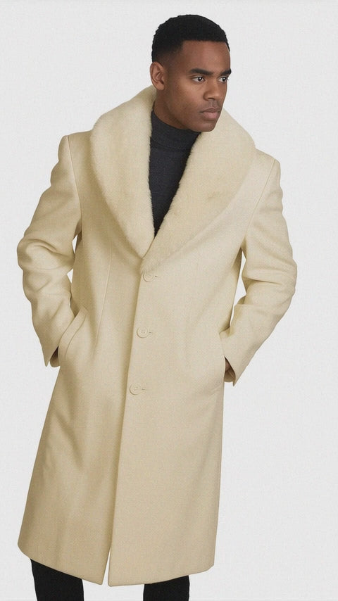 Cream Topcoat