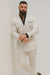 White Suits With Black Pinstripe - 1920's 1940's Dress Suit