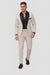 Beige Prom Tuxedo - Wedding Suit - Groom Tuxedo Suit