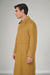 Men's Dress Coat Belted Full Length Overcoat ~ Long Men's Dress Topcoat -  Winter coat 45 Inches Button Closure Camel Coat