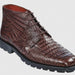Los Altos Mens Brown Crocodile Chukka Boot ZA2060207