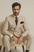Suits With Baggy Pleated Pants - Wide Leg Pants 100% Wool - Classic Fit in  Light Brown Color by Rossiman