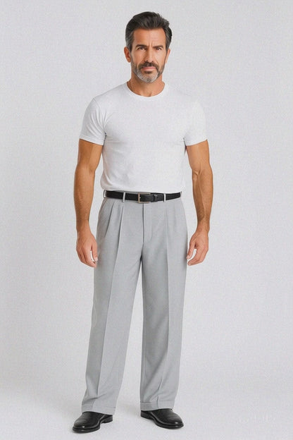 silver pant