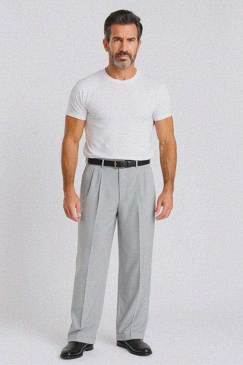 silver pant