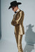 Western Shiny Suits For Wedding - Two Button Tuxedo - Traje Para Hombre