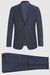"Elegant Navy Blue Suit for Prom and Weddings: Sophisticated Style for Unforgettable Occasions"